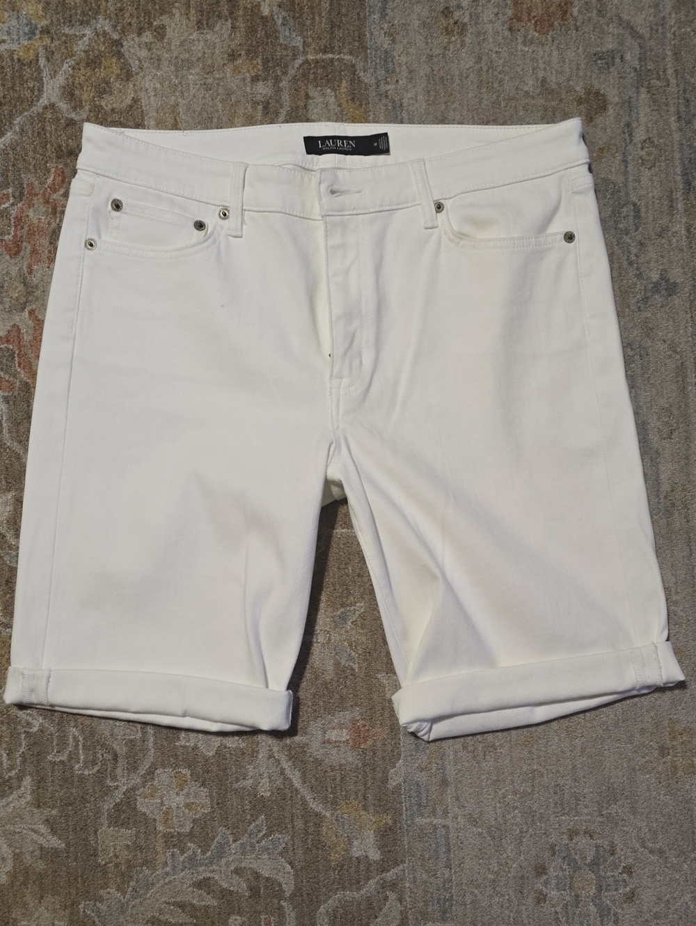 Ralph Lauren White  Denim Shorts